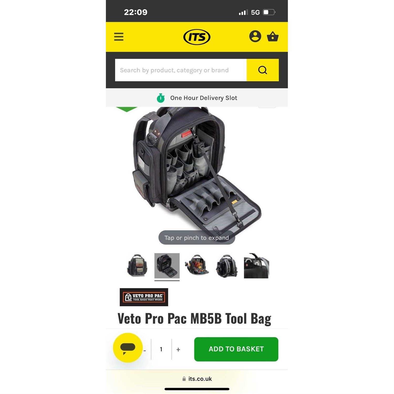 Veto Pro Pac MB5B - Shop Hardware Tools Online Store