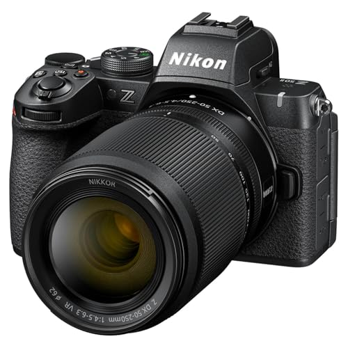 Nikon Z50 II with Two Lenses | Compact mirrorless Stills/Video Camera with Easy Color presets and Wireless Photo Sharing | Nikon USA Model