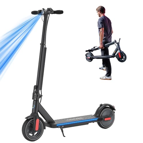 Caroma Electric Scooter, 750/500/350W Motor & 25/20 MPH Speed, Fast Adjustable Electric Scooter for Adults Max 25/20 Miles, Foldable Commuting E-Scooter w. Dual Braking System & Cruise Control