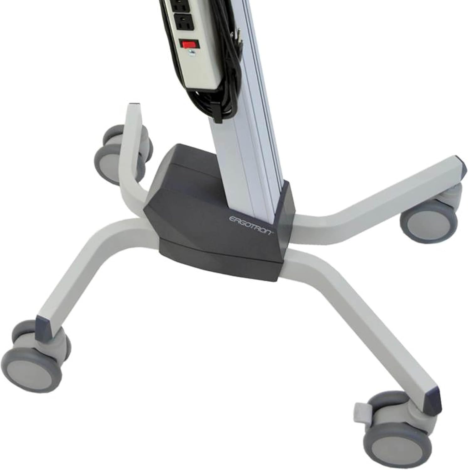 Ergotron – Neo-Flex Rolling Laptop Cart, Mobile Standing Desk Workstation – Laptop, Grey