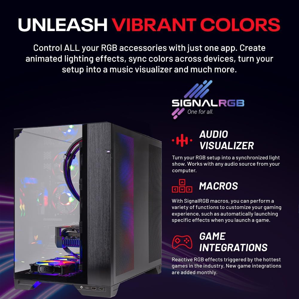 Skytech O11V Gaming PC Desktop, Ryzen 7 7700X 4.5 GHz (5.4GHz Turbo Boost), NVIDIA RTX 4070 Ti Super 16GB GDDR6X, 1TB Gen4 SSD, 32GB DDR5 RAM 5600 RGB, 750W Gold PSU, ARGB AIO, Wi-Fi, Win 11 Home