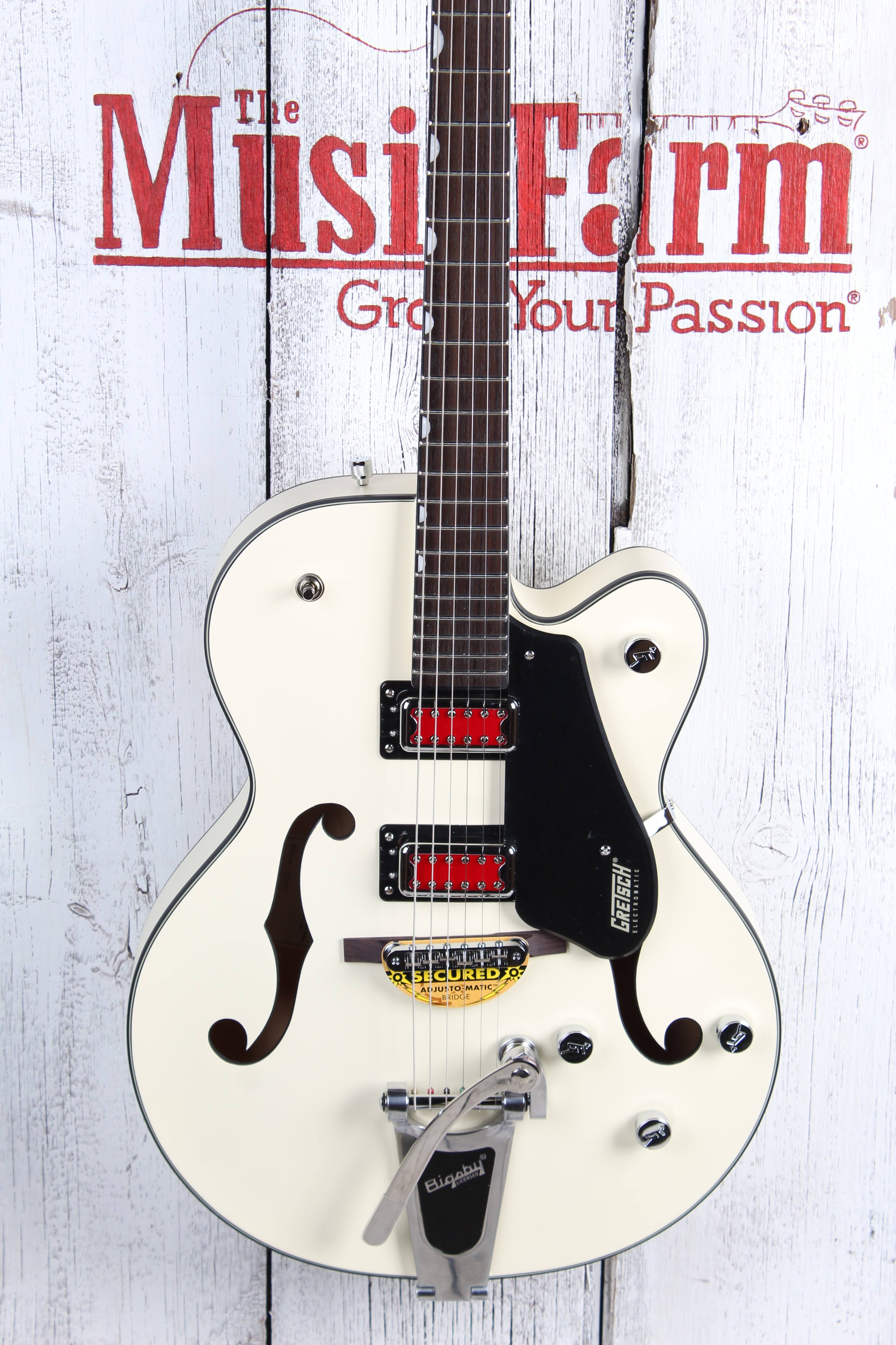 Gretsch G5410T Electromatic Rat Rod Hollow Body Bigsby Matte Vintage White