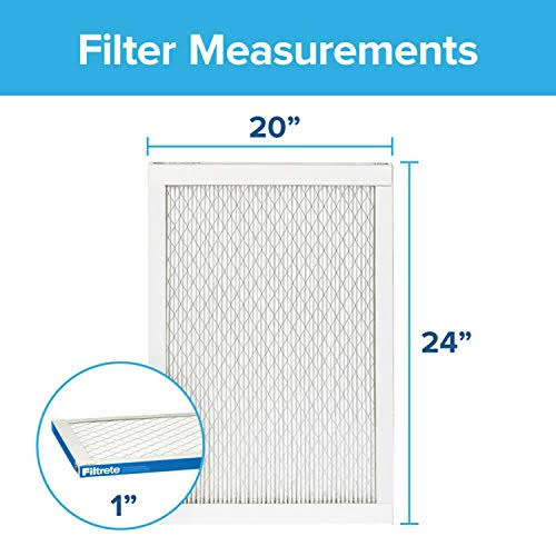 Filtrete 20x24x1, AC Furnace Air Filter, MPR 1900, Healthy Living Ultimate Allergen, 6-Pack