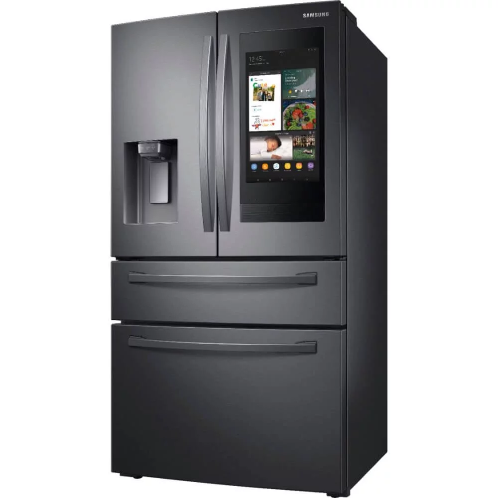 Samsung RF22R7551SG 22.2 Cu. Ft. Black Stainless Family Hub 4-Door French Door Counter-Depth Refrigerator