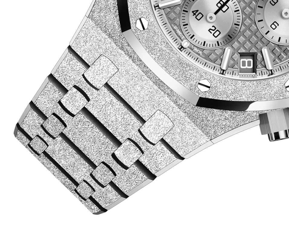 ROYAL OAK FROSTED GOLD CHRONOGRAPH Grey Dial 41mm
