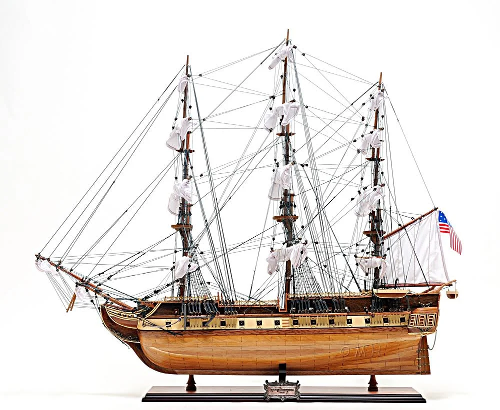 USS Constitution Exclusive Edition in 1:8 Scale by Old Modern Handicrafts