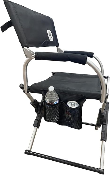 [2024 Portable Camping Chair with Carry Bag, Compact, Lightweight Collapsible Arm Chair for outdoor Camping, Sports, Tailgates, Beach, and Fishing; Supports up to 250lbs
