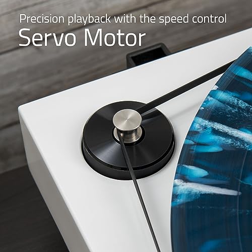 Fluance RT85 Reference High Fidelity Vinyl Turntable Record Player with Ortofon 2M Blue Cartridge, Acrylic Platter, Speed Control Motor, High Mass MDF Wood Plinth, Vibration Isolation Feet - Bamboo