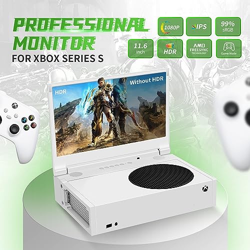 G-STORY HDR IPS Eye-Care Portable Gaming Monitor for Xbox 1080P