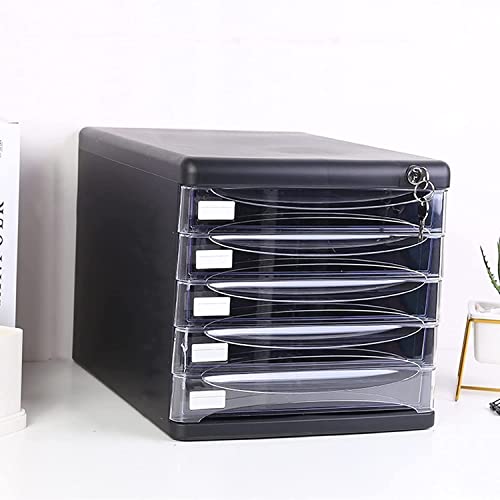 Filing cabinets for Home Office Filing Cabinets for Home Office Storage Drawers Plastic Filing Cabinet with Lock, 45 Drawers -A (A)