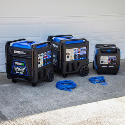 DuroMax XP9500iH 9,500-Watt 459cc Dual Fuel Digital Inverter Hybrid Portable Generator
