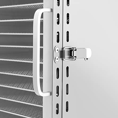 Food Dehydrator 18-Tray Commercial Dehydrators Dryer Machine Dehydrator for Jerky Large-capacity Dehydrator 360°Dehydrator Machine for Jerky Herb Meat Beef Fruit Vegetables 600W