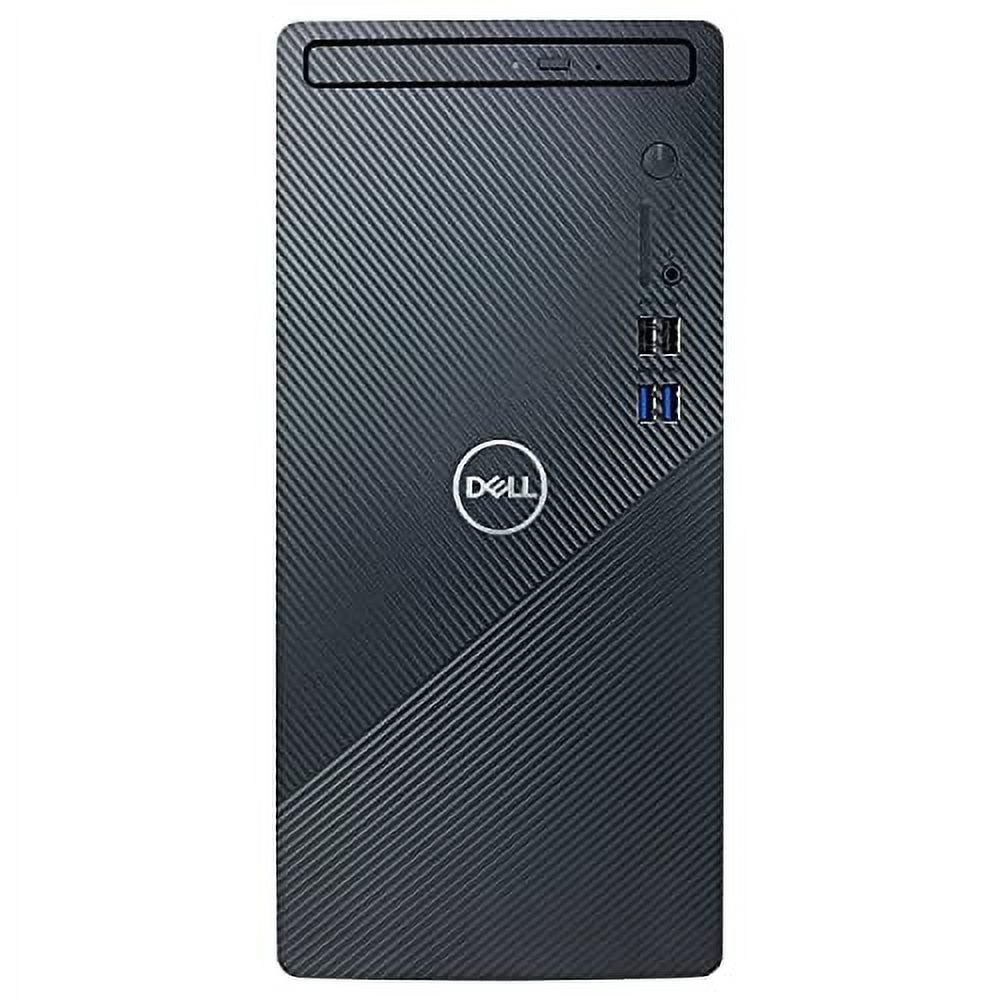 Dell Inspiron i3891 Desktop Computer - 11th Gen Intel 6-Core i5-11400 up to 4.40 GHz Processor, 8GB DDR4 Memory, 256GB SSD, Intel UHD Graphics 630, DVD Burner, Windows 11 Home, Black