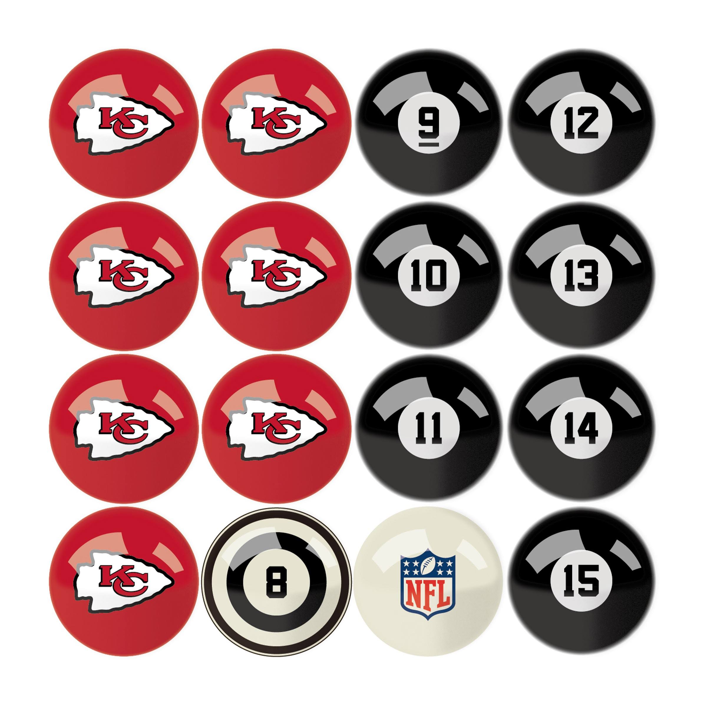 Imperial New Orleans Saints Billiard Ball Set with Numbers