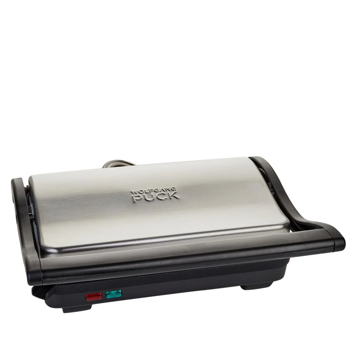 Wolfgang Puck 1,000-Watt Panini Grill with Recipes Model Open Box - Curated Treasures Market