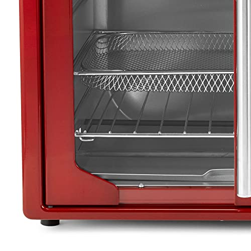 Oster Air Fryer Oven, 10-In-1 Countertop Toaster Oven Stainless Steel French Door Touch Control countertop oven