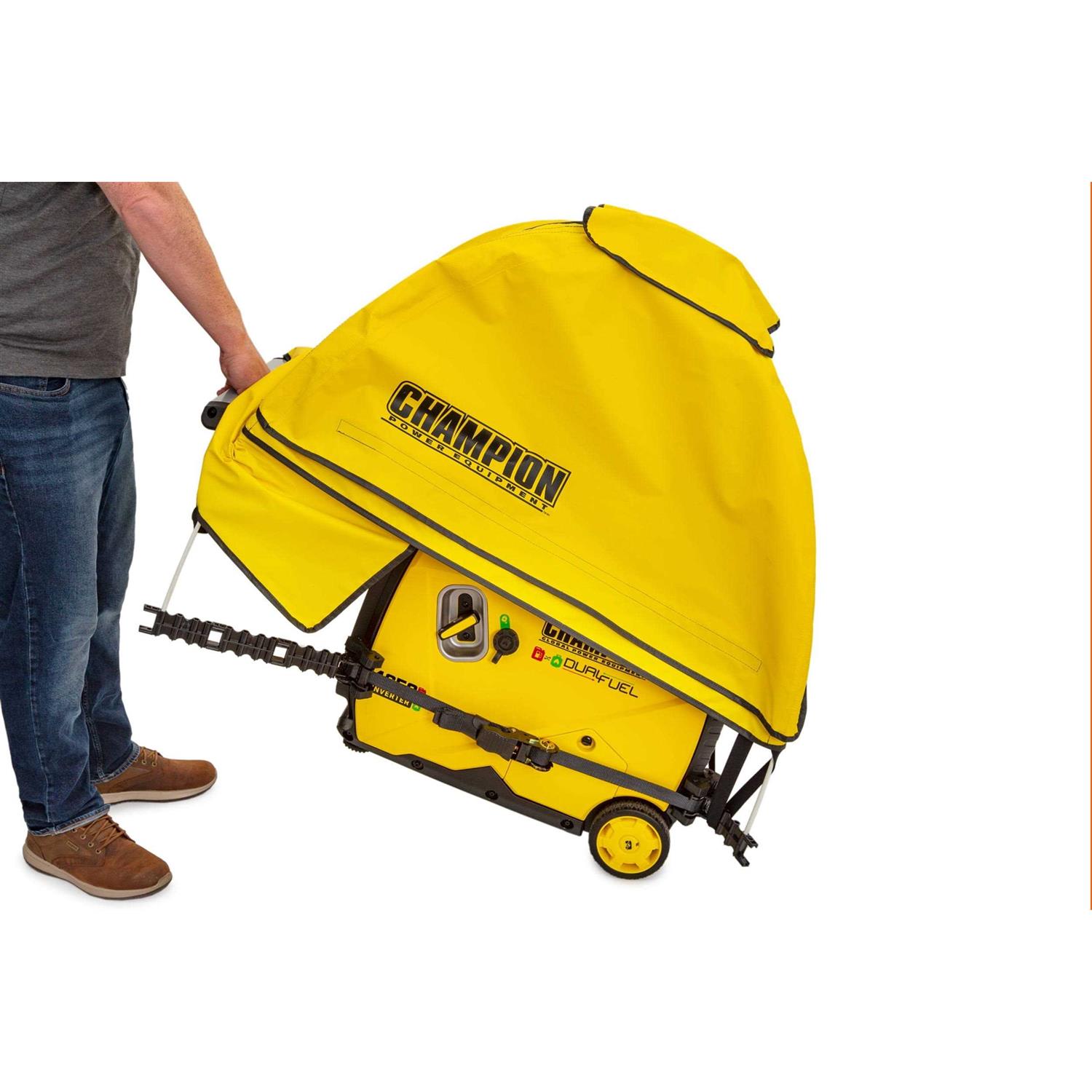 Champion Power Equipment Inverter Generator Cover Severe Weather Storm Shield 100603 - Shop Hardware Tools Online Store