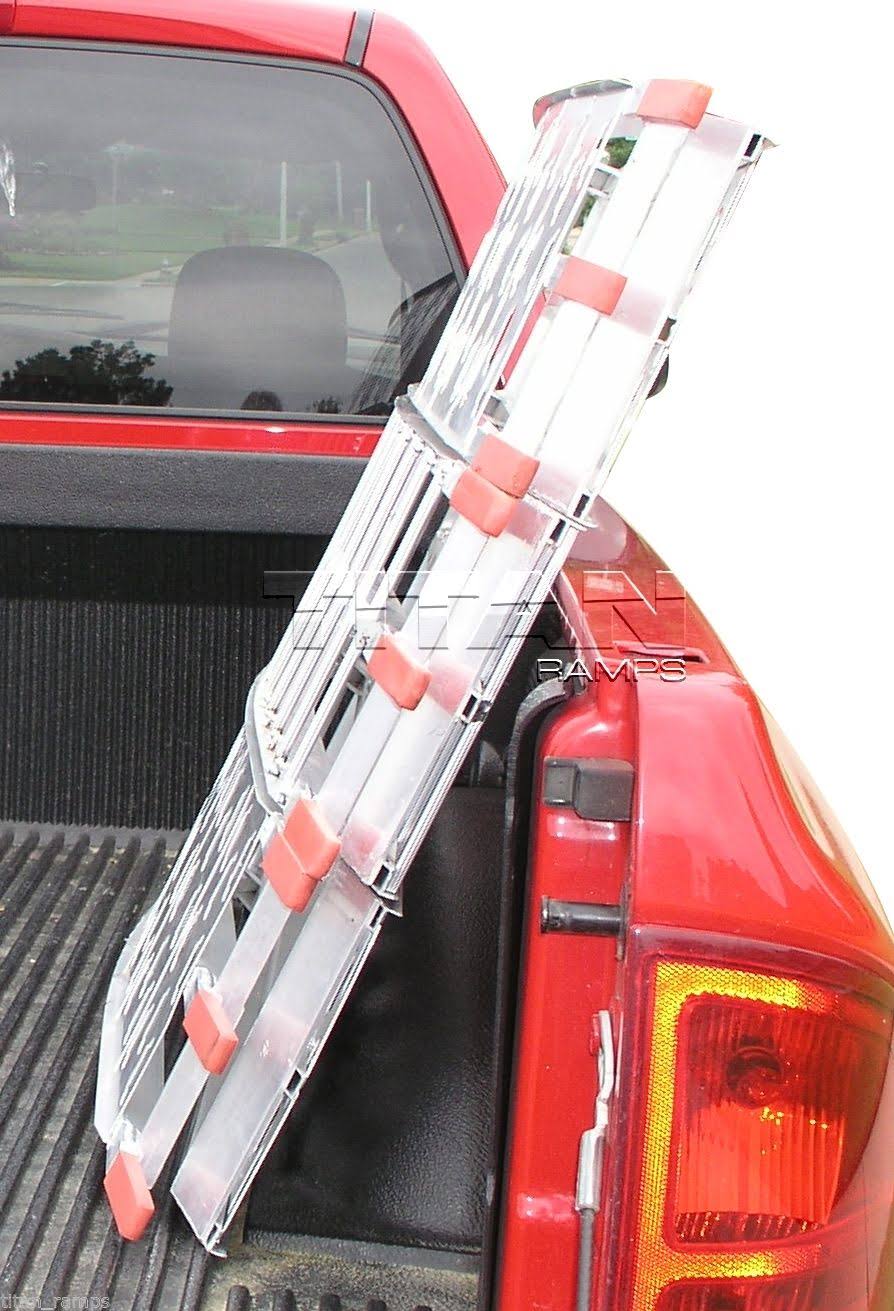 Titan 7.5& Truck Loading Ramp for Harley Motorcycle Chopper Cruiser (Trip-002)
