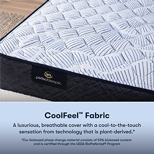 Serta Perfect Sleeper Ultimate 15" King Mattress - Plush Pillow Top, Cooling Gel Memory Foam, Pocket Innersprings for Motion Isolation, Edge Support, CertiPUR-US Certified - Oasis Sleep