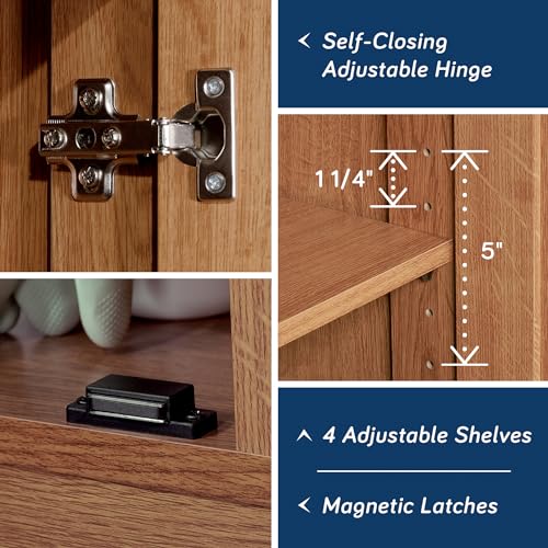 Sauder Select Storage Cabinet/ Pantry cabinets, White finish
