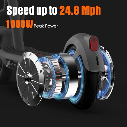 Scooter for Big and Tall People - Heavy Duty Electric Scooter for Adults 300lbs - Inmotion S1F - Long Range Commuter E-Scooter (25 MPH & 59 Miles)