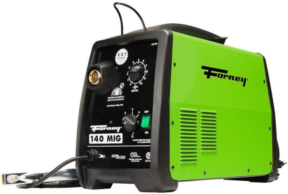 Forney 309 140-Amp MIG Welder, 120-Volt,Green