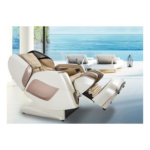 Osaki OS-Pro Maestro 4D Zero Gravity Massage Chair with Heated Rollers, L-Track Design, Touch Screen Remote (Black)