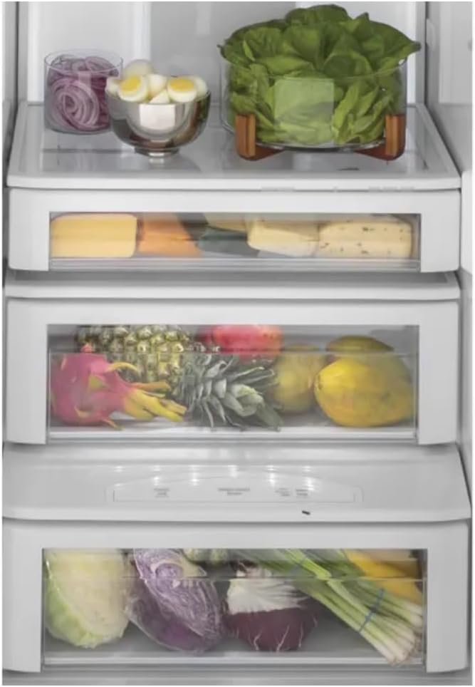 GE Profile™ Series 48" Smart Built-In Side-by-Side Refrigerator with Dispenser