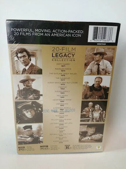 Clint Eastwood Legacy Collection (20-DVD)