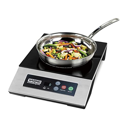 Waring Commercial WIH800 double Induction Range, Silver