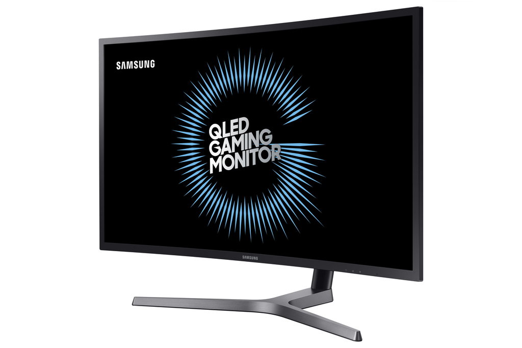 SAMSUNG 27" Curved QLED Gaming Monitor with Quantum Dot (2560 x 1440) Monitor LC27HG70QQNXZA