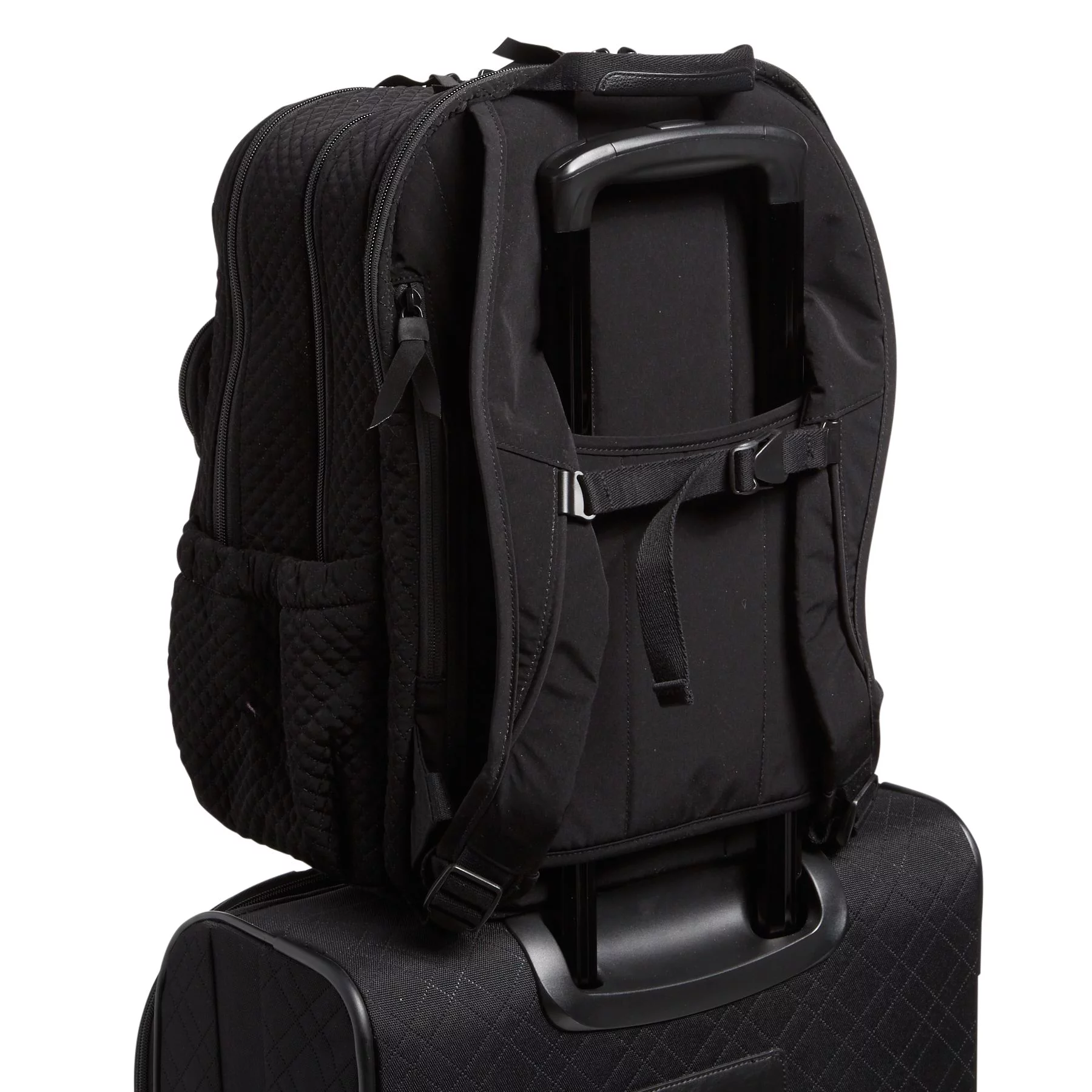 Vera Bradley XL Campus Backpack in Classic Black
