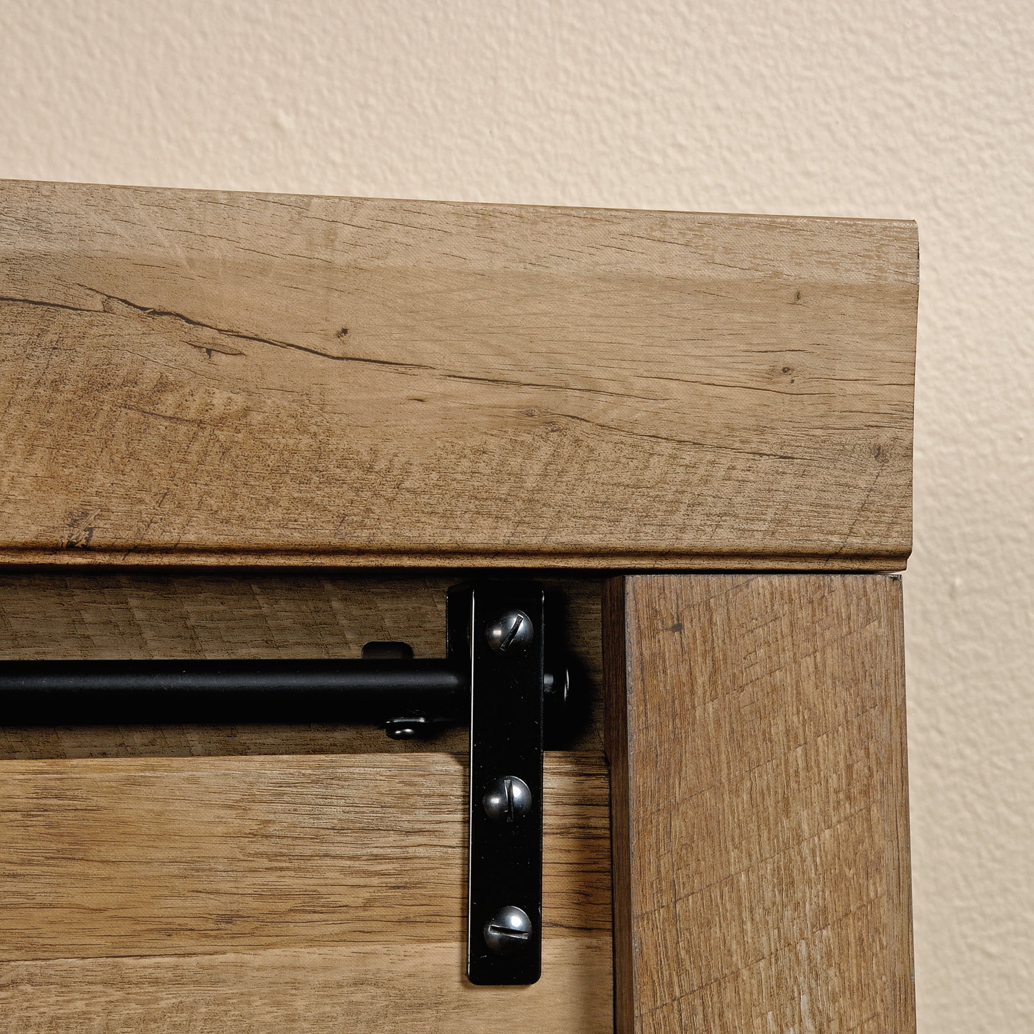 Sauder Adept Storage Cabinet, Craftsman Oak Finish