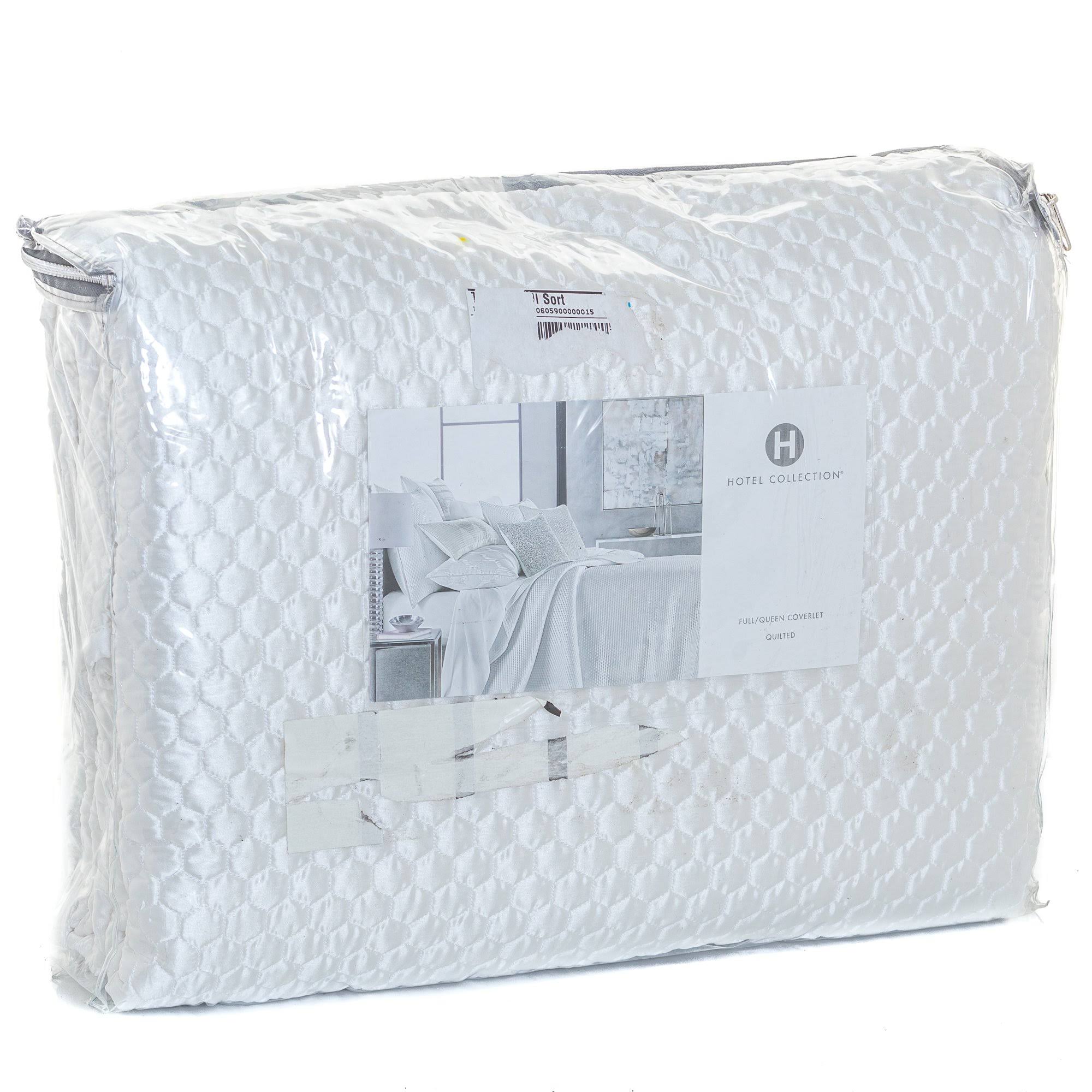 Hotel Collection Olympia Satin Coverlet Full/Queen