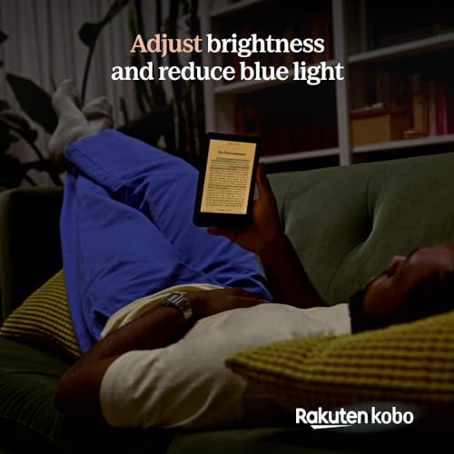 Kobo Clara Colour | eReader | 6” Glare-Free Colour E Ink Display | Dark Mode Option | Waterproof | Audiobooks | 16GB of Storage | Black