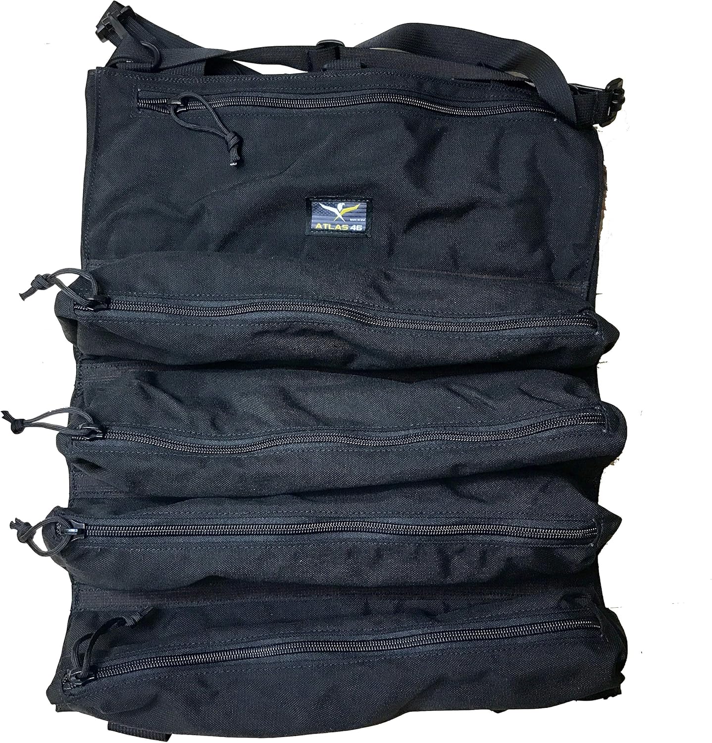 Atlas 46 Yorktown Tool Roll, Coyote Brown - Ultra Portable, Innovative and Durable Design, Large Capacity Wrench Organizer and Tool Storage | Made in the USA