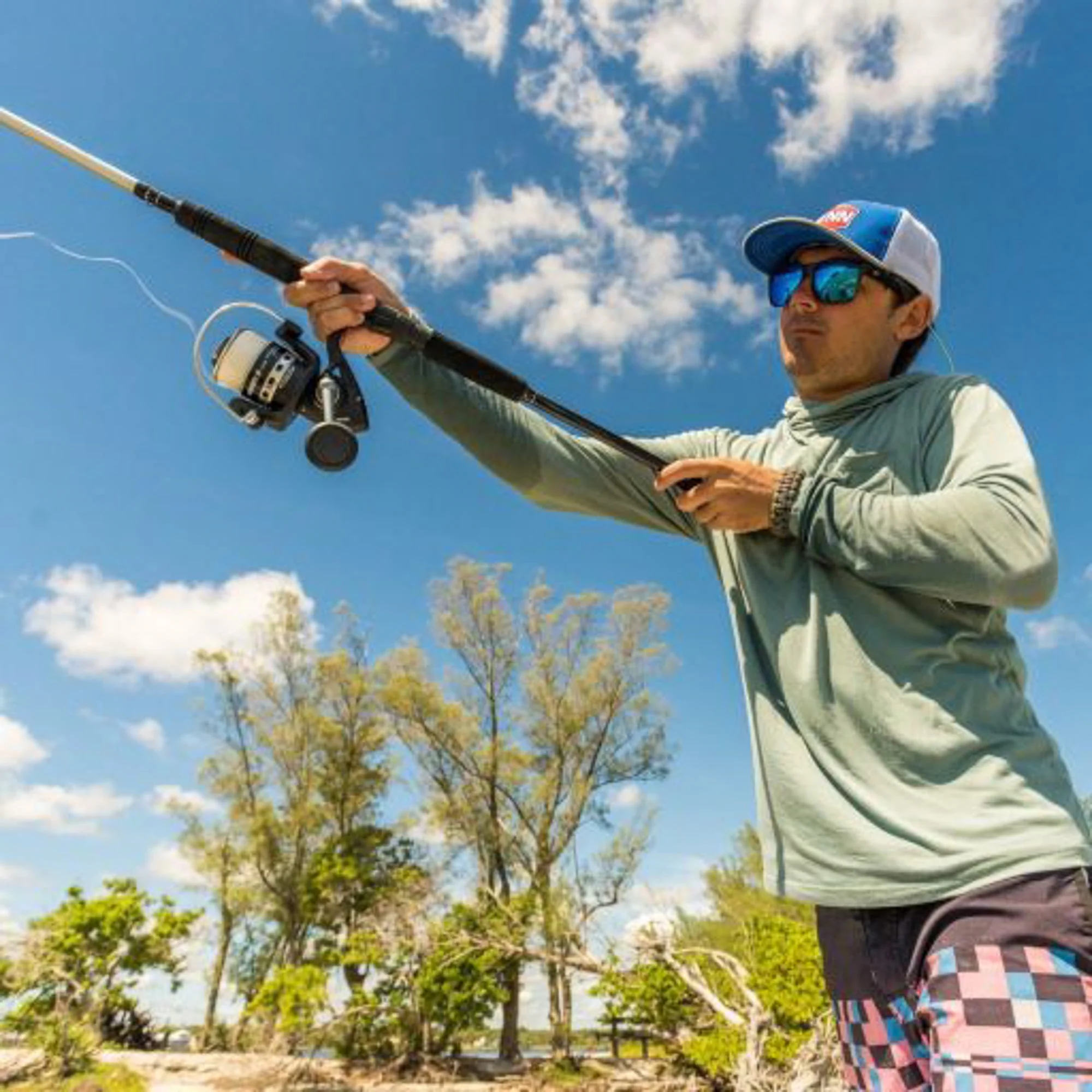 PENN 7' Pursuit IV Fishing Rod and Reel Inshore Spinning Combo