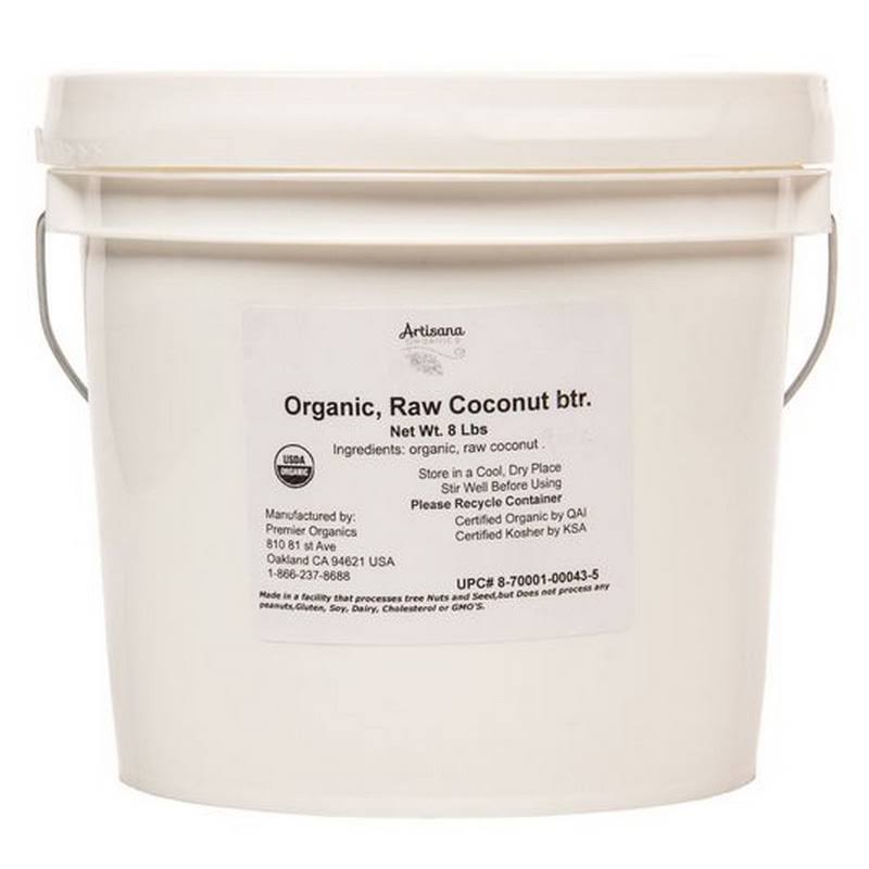 Artisana Organic Raw Butter, Coconut, 8 Pound