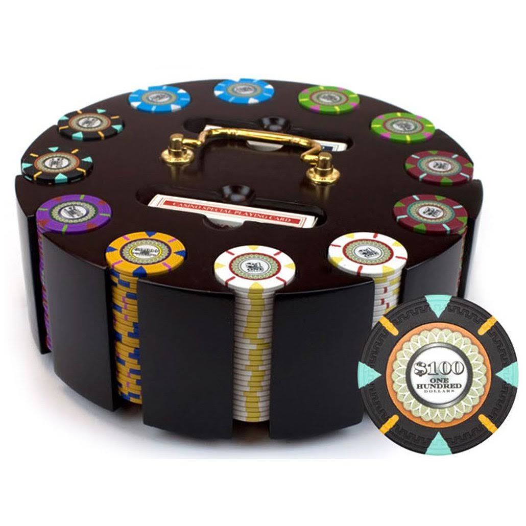 300ct Claysmith Gaming &The Mint& Chip Set in Carousel
