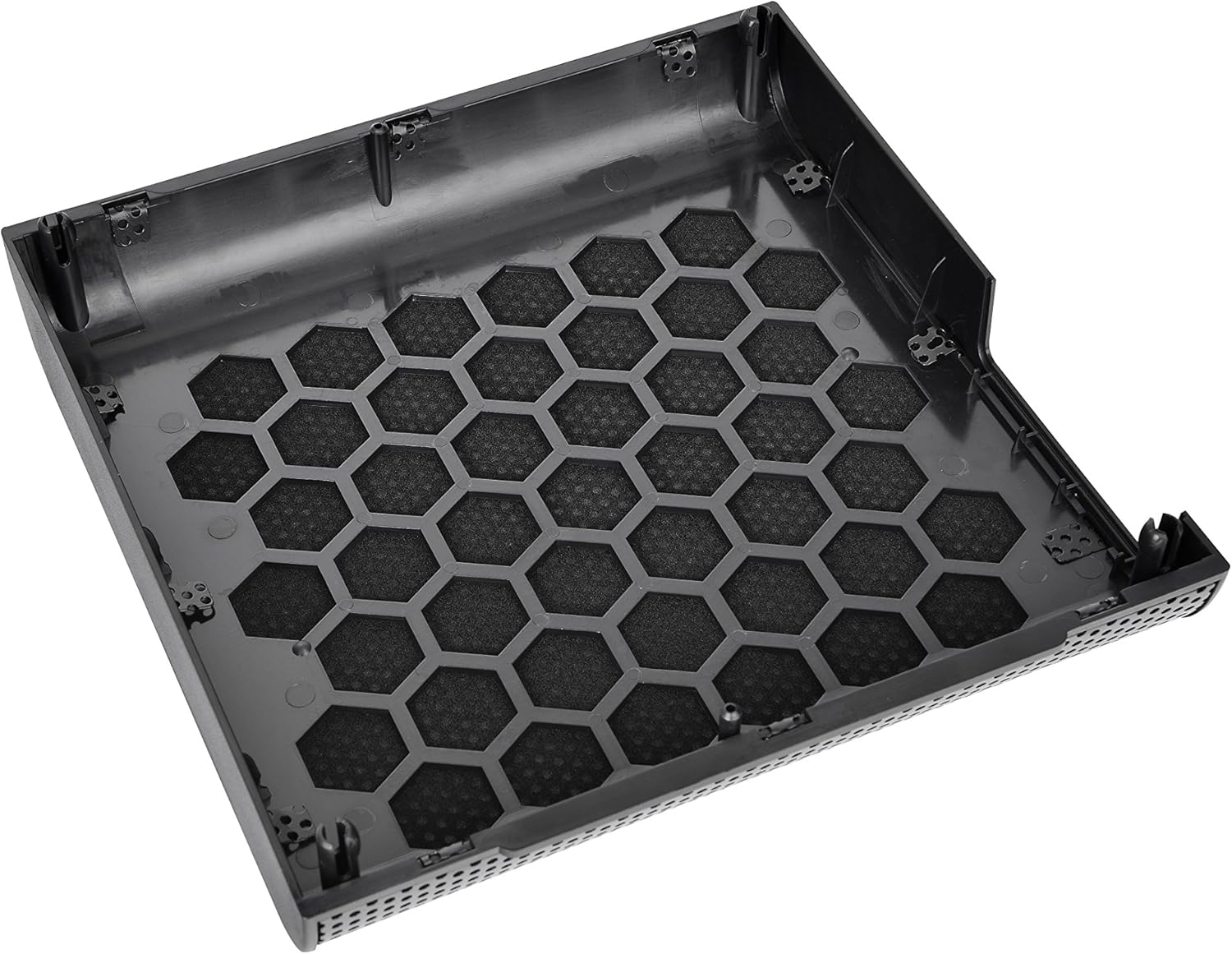 Thermaltake Core V1 SPCC Mini ITX Cube Gaming Computer Case Chassis, Interchangeable Side Panels, Black Edition, CA-1B8-00S1WN-00