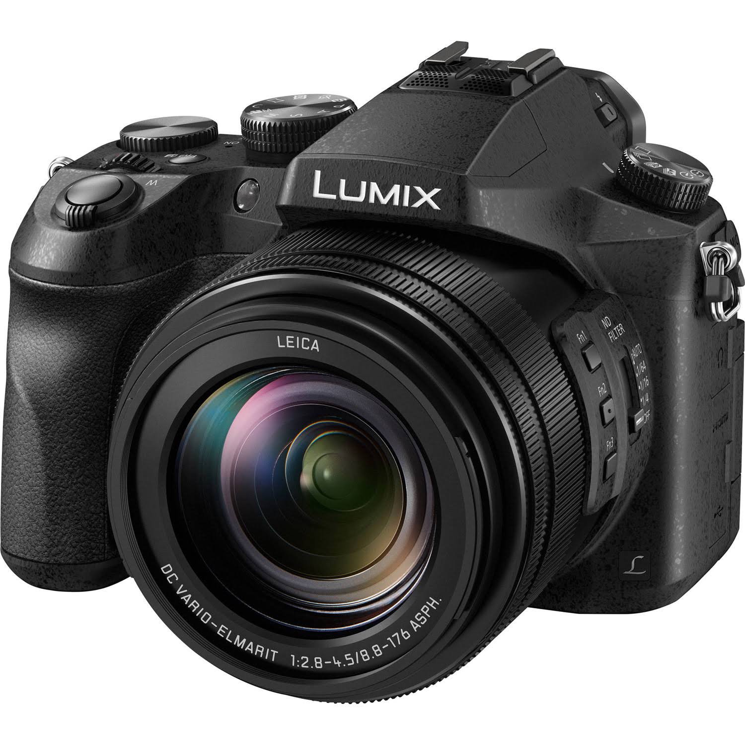 Panasonic Lumix DMC-FZ2500 20.1 MP Compact Ultra HD Digital Camera - 4K - Black