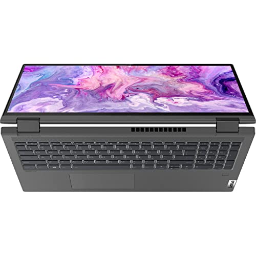 Lenovo IdeaPad Flex 5 5i 2-in-1 Laptop (15.6" FHD Touchscreen, Intel Core i7-1165G7, 16GB RAM, 1TB SSD, IST Active Stylus), Convertible, Fingerprint, Backlit KB, Wi-Fi 6, Webcam, Win 11 Home, Gray