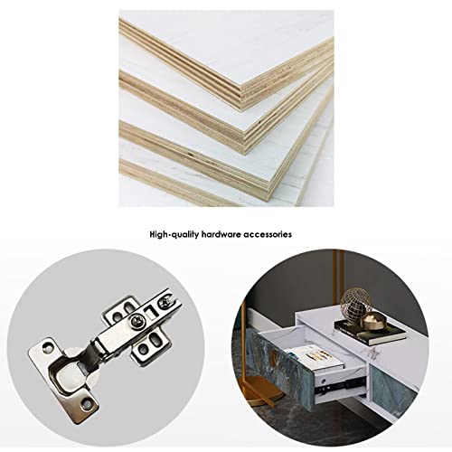 Floating TV Stand Cabinet Wall Mounted Tv Unit Wall Mounted Media Console,Floating Tv Stand Component Shelf,Set-Top Box Shelf,for Living Room Bedroom Apartment