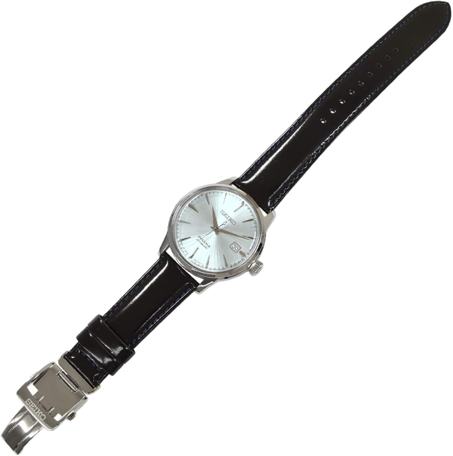 SEIKO PRESAGE Automatic Ice Blue Cocktail Time "Sky Diving" SRPB43J1
