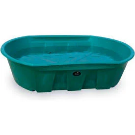 High Country Plastics Stock Tank W-300 300 Gallons, 87x22L x 62&W x 20x22H, Gray