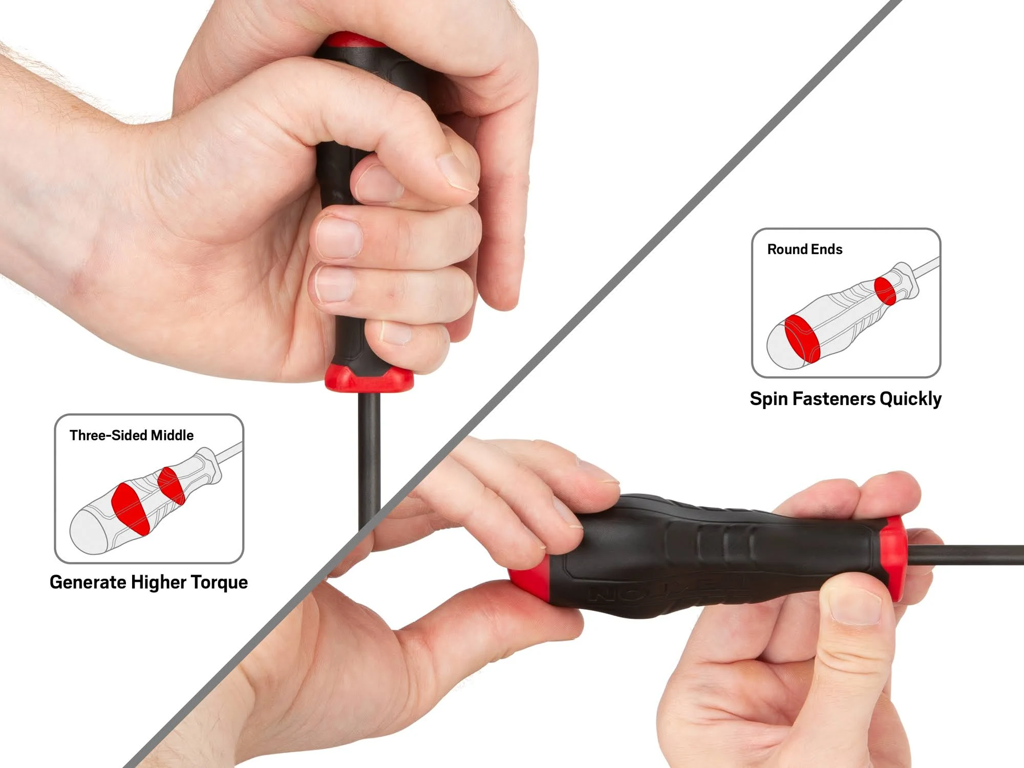 22-Piece High-Torque Screwdriver Set (Black Oxide) | Tekton | Made in USA DRV41219