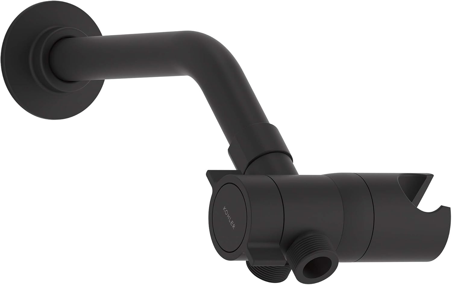 Kohler K-98770-BL Awaken Shower Arm Diverter, Matte Black Pack of 2