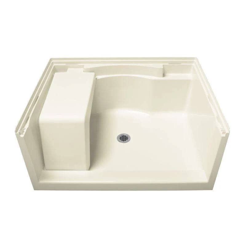 Sterling Accord 36 in. x 48 in. Single Threshold Shower Base in Biscuit