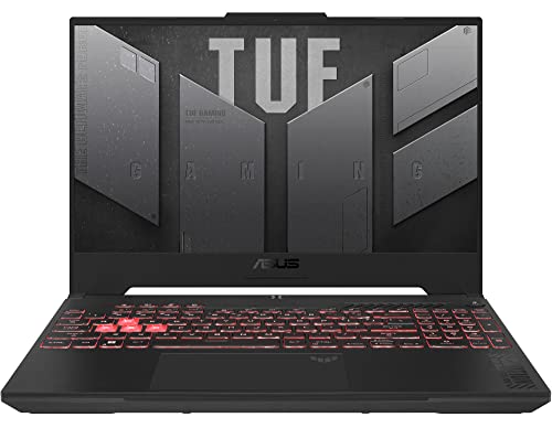ASUS TUF Gaming A15 (2023) Gaming Laptop 15.6" 144Hz FHD 100% sRGB Display (AMD Ryzen 7 7735HS, 16GB DDR5, 2x512GB PCIe SSD RAID 0 (1TB), GeForce RTX 4050, WiFi 6E, Win11Home) w/Dockztorm Dock