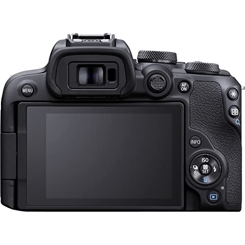 Canon EOS R10 Mirrorless Camera RF-S18-45mm F4.5-6.3 is STM Lens Kit, Hybrid Camera, 24.2 Megapixel CMOS (APS-C) Sensor, 4K Video, Vlogging Camera for Content Creators, Black